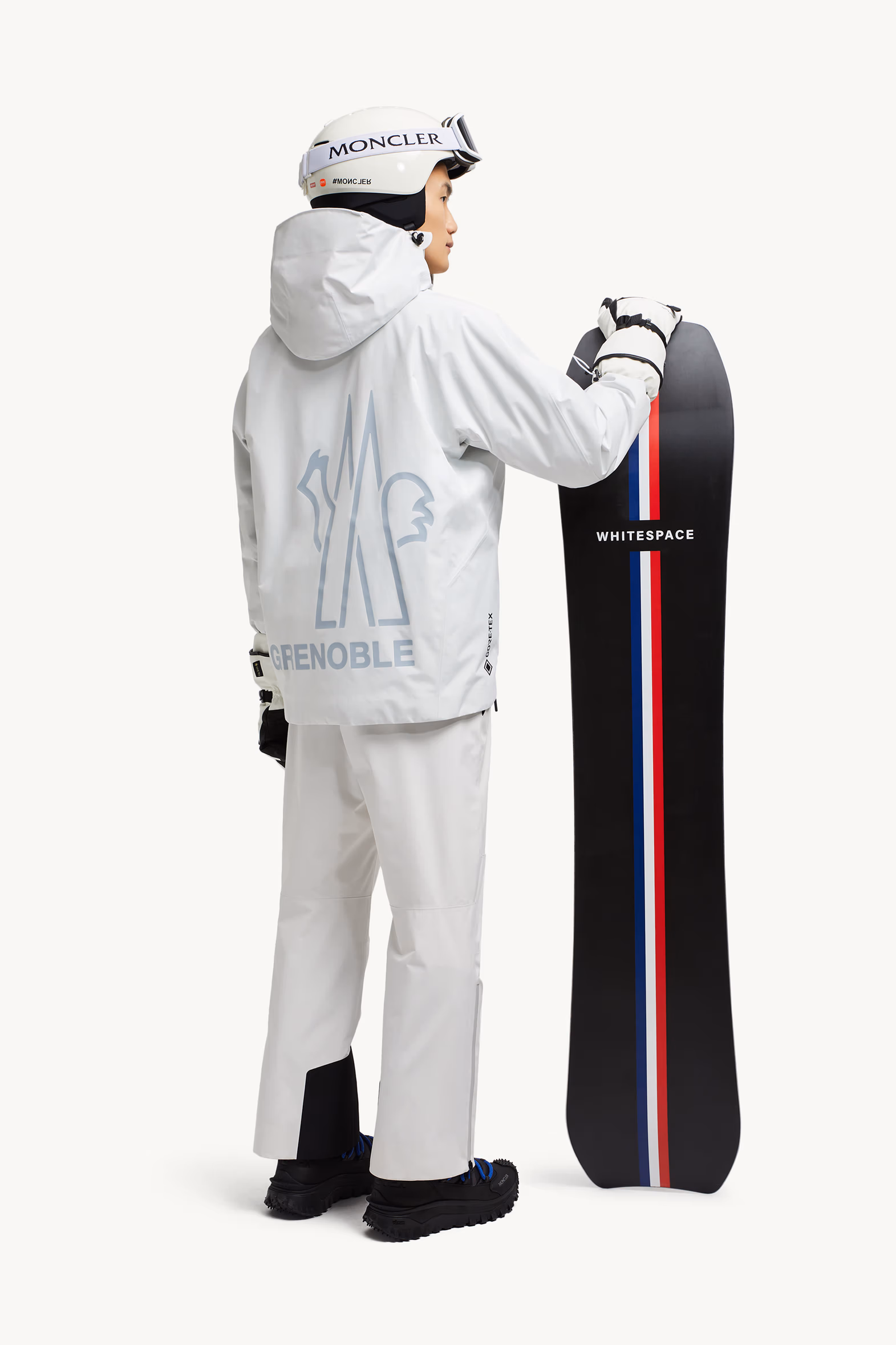 Chaqueta de esquí Staz de GORE-TEX Hombre Blanco Moncler 0